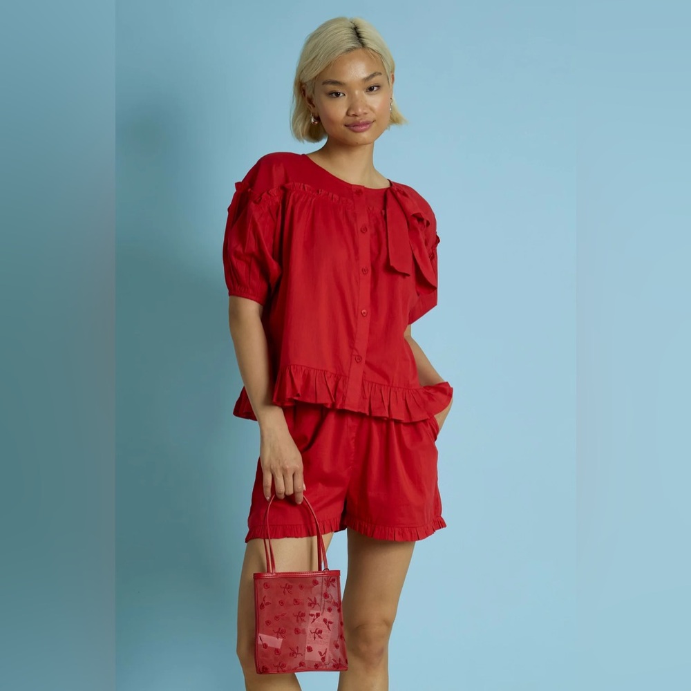 Maude Bow Detail Blouse